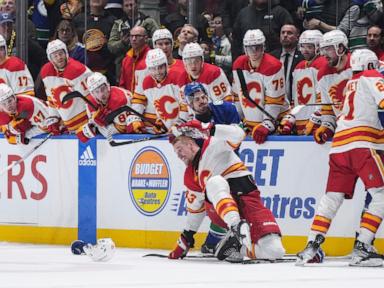 tyler-myers,-thatcher-demko-help-canucks-beat-flames-4-1-to-clinch-pacific-division-title
