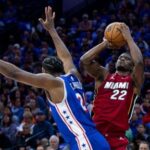joel-embiid-scores-23-points,-has-the-big-assist-as-76ers-beat-heat-in-play-in-to-earn-no.-7-seed