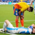 lionel-messi-exits-copa-america-final-with-apparent-leg-injury,-ankle-swollen