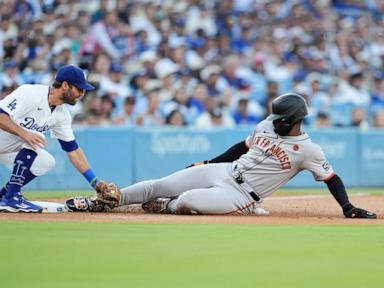 teoscar-hernandez-has-3-hits,-drives-in-3-runs-as-dodgers-defeat-giants-3-2-for-4th-straight-win