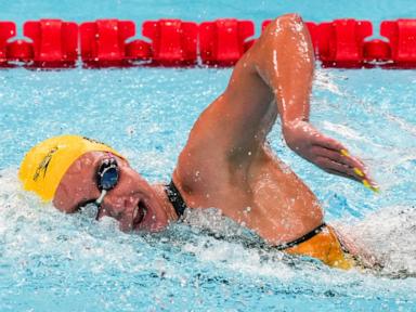 katie-ledecky-starts-olympic-swimming-with-fastest-time-in-400-free-prelims,-just-ahead-of-titmus