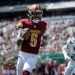 jayden-daniels-impressive-in-his-only-drive-in-commanders’-20-17-preseason-opening-loss-to-jets