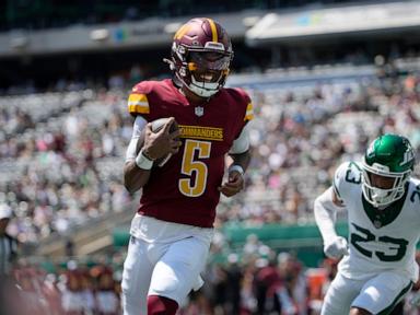 jayden-daniels-impressive-in-his-only-drive-in-commanders’-20-17-preseason-opening-loss-to-jets