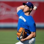dodgers’-shohei-ohtani-throws-off-a-mound-for-1st-time-since-elbow-surgery-last-fall