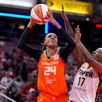 caitlin-clark-sets-wnba-rookie-record-for-3s-as-fever-beat-sun-and-snap-11-game-skid-in-series