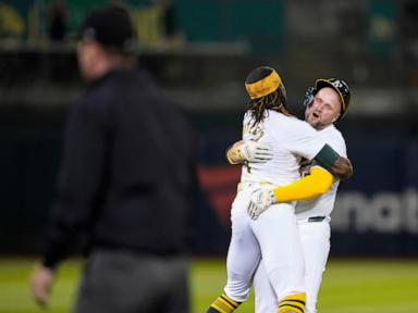 seth-brown-homers,-hits-game-ending-single-as-a’s-beat-mariners-3-2-for-2nd-straight-walk-off-win