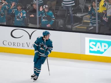 sharks’-macklin-celebrini-returns-to-team-activities-as-he-works-his-way-back-from-injury