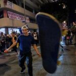 los-angeles-sees-city-bus-burned,-store-thefts-and-rowdy-crowds-after-dodgers-win-world-series