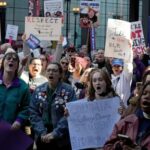 abortion-rights-at-forefront-of-women’s-march-rallies-in-runup-to-election-day