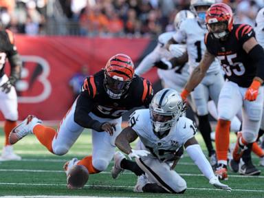 burrow-ties-career-high-with-5-td-passes-as-bengals-get-first-home-win,-41-24-over-raiders