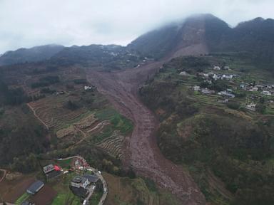 rescuers-hunt-for-28-people-still-missing-after-a-landslide-in-southwest-china;-1-body-recovered