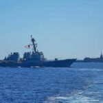 us,-japan,-philippines-stage-navy-drills-in-disputed-south-china-sea