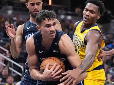 trevelin-queen’s-big-night-leads-magic-past-pacers-129-115-in-battle-of-backups