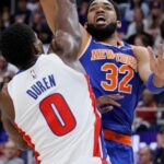 brunson-scores-32,-towns-adds-27-and-knicks-beat-pistons-94-93-to-take-3-1-series-lead