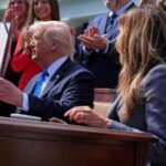 trump-signs-a-bill-to-make-posting-‘revenge-porn’-a-federal-crime.-he-had-the-first-lady-sign,-too