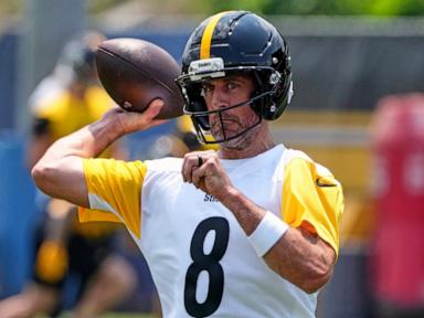 aaron-rodgers-is-off-the-free-agent-and-dating-markets.-steelers-qb-says-he-recently-got-married