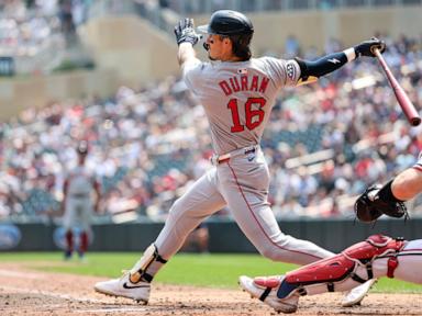 jarren-duran’s-4-rbis,-bello’s-one-run-outing-give-boston-13-1-win-over-twins-in-series-finale