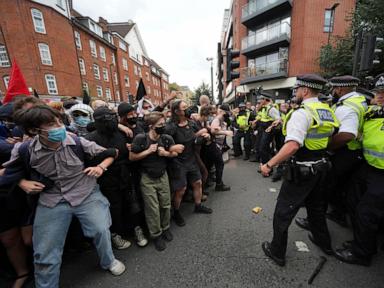 rival-anti-migrant-and-anti-racism-protests-face-off-outside-a-hotel-housing-migrants-in-london