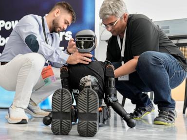 humanoid-robots-showcase-skills-at-ancient-olympia.-but-they’re-on-a-long-road-to-catch-up-to-ai