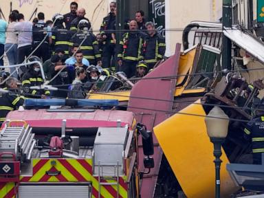 famed-streetcar-in-lisbon-derails,-killing-15-people