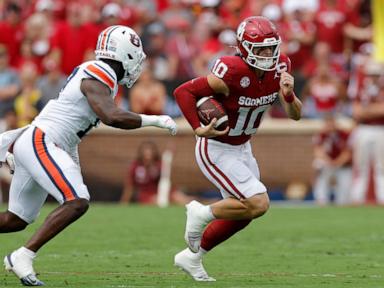 no-11-oklahoma’s-record-10-sacks-and-mateer’s-late-td-sink-no.-22-auburn-and-ex-sooner-qb-arnold