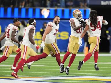 short-handed-49ers-stop-rams-on-downs-in-overtime,-preserving-a-26-23-victory