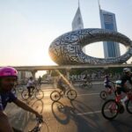 thousands-of-bicycles-take-over-dubai’s-busiest-highway-as-part-of-fitness-challenge