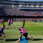 fans-watch-as-barcelona-trains-for-first-time-at-remodeled-camp-nou