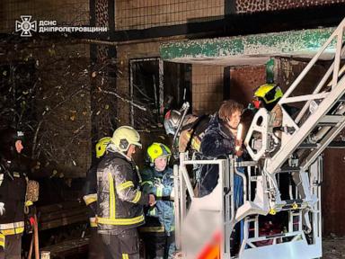 a-russian-drone-strike-on-a-tower-block-in-eastern-ukraine-kills-3-and-injures-12