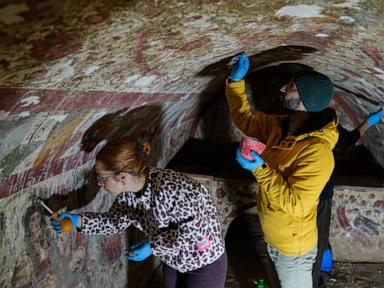 rare-fresco-of-jesus-as-the-‘good-shepherd’-uncovered-in-turkish-town-visited-by-the-pope