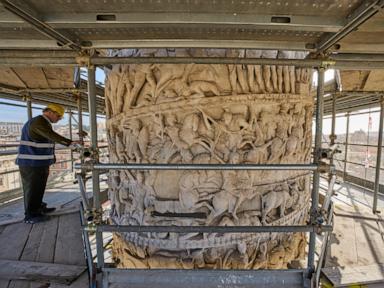 lasers-used-in-first-restoration-of-iconic-roman-monument-in-40-years
