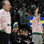 no.-9-michigan-state-beats-oakland-79-70-as-tom-izzo-and-greg-kampe-don-custom-holiday-sweaters