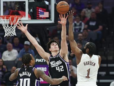 harden-scores-23-in-cavaliers-debut,-mitchell-leads-with-35-in-132-126-win-over-kings