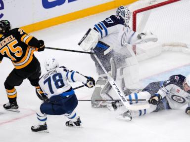 reichel-has-goal-an-assist-in-boston-debut-to-help-the-bruins-beat-the-jets-6-1