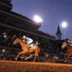 always-a-runner-wins-the-152nd-kentucky-oaks,-the-first-to-run-under-the-lights-in-prime-time