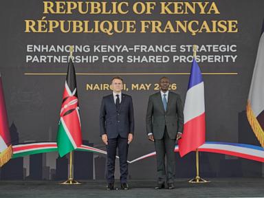 changing-geopolitics-are-in-focus-as-france’s-macron-kicks-off-kenya-visit-for-an-africa-summit