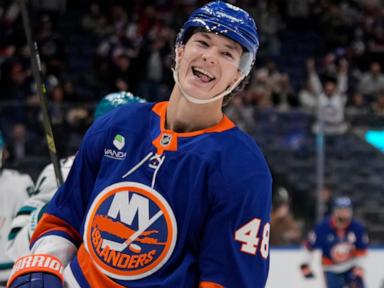 islanders’-matthew-schaefer-is-the-unanimous-calder-trophy-choice-as-nhl-rookie-of-the-year