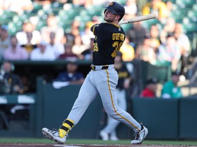 ryan-o’hearn-knocks-in-career-high-6-runs-as-pirates-roll-to-12-4-victory-over-athletics