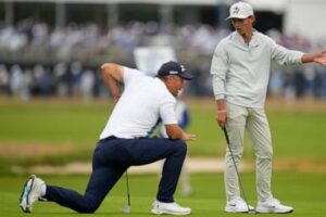 well-done,-young-man:-17-year-old-russell’s-us-open-debut-impresses-54-year-old-partner-harrington