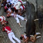 one-runner-gored-in-the-face-at-spain’s-san-fermin-bull-run-festival