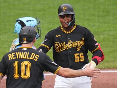 esmerlyn-valdez-homers-again-as-pirates-edge-brewers,-3-2,-sweep-twinbill-from-nl-central-leaders