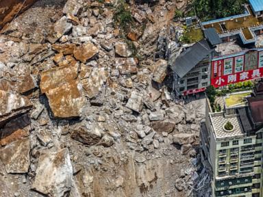 landslide-in-southwest-china-traps-people,-rescue-efforts-underway