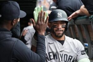 caballero-homers,-cole-pitches-into-6th-and-gets-bullpen-help-as-yankees-edge-cubs-2-1